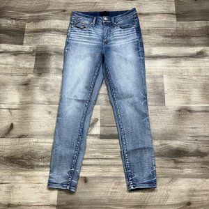 Buckle Black Fit No. 75 Ankle Skinny Denim Jeans Blue Women's Size 26